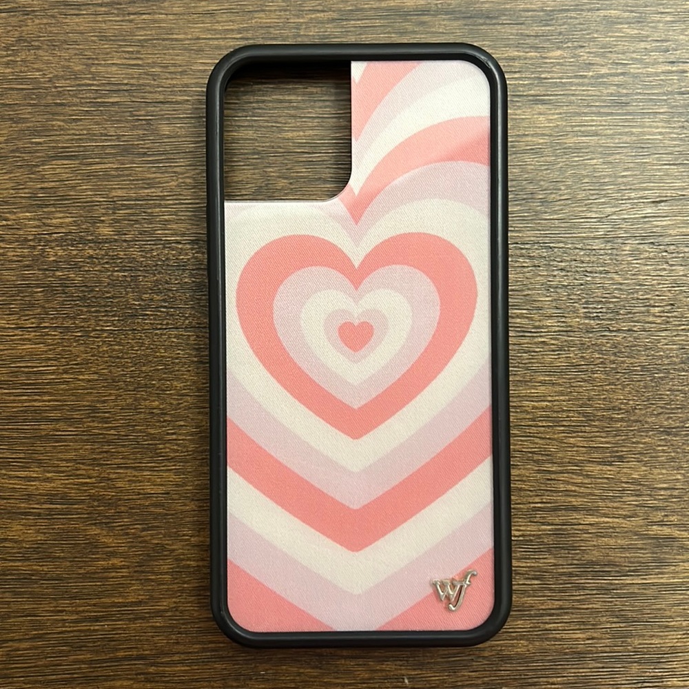 Wildflower rose latte love iPhone 12 case
